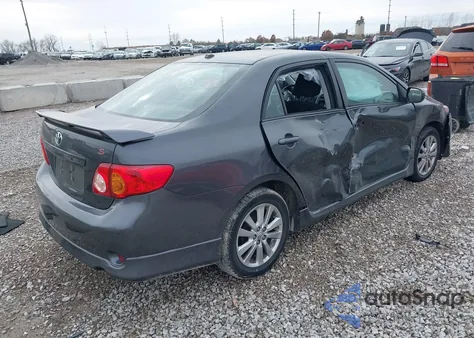 2009 Toyota Corolla S из США, поврежденный, VIN 1NXBU40E89Z048251
